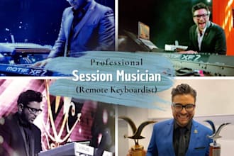 record professional keyboard tracks for your song