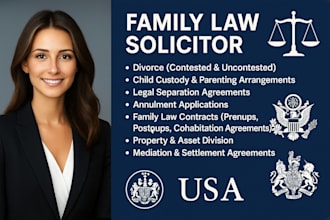 online family law solicitor divorce child custody separation annulment contract