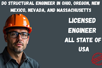 do licensed structural engineer stamp, wyoming, new mexico california and ohio