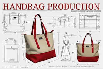 design pro backpack tech pack ready for the factory fashion design bag tech pack