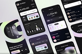 develop a secured fintech app wallet app loan app with seamless transactions