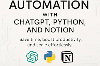 automate your business using chatgpt python and notion