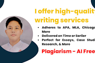 do reflection papers, essays, assignments, and academic writing