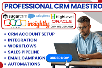 do sugar insightly crm salesforce oracle integration zoho gohighlevel automation