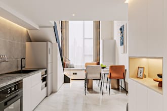 3d model interior design living room,skp 2d floor plan, kitchen render, 3ds max