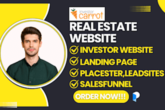 redesign gohighlevel investor carrot real estate website sale funnel automations