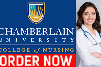 handle chamberlain nursing rn to bsn nursing projects