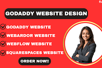 redesign godaddy website design godaddy website weebly duda webflow wix studio