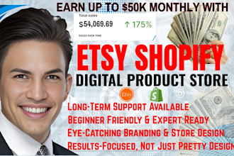 etsy shop setup shopify,etsy digital product listing esty SEO shopify marketing