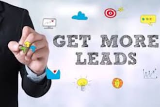 do b2b lead generation, linkedin lead generation and build a prospect email list