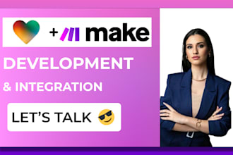 build lovable ai app integrate with stripe, make com, supabase, firebase, vercel