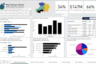 analyze data and create stunning dashboards in power bi or excel