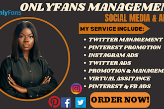 page management ads onlyfans promotion chatter page manager