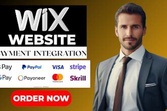 integrate payment stripe gateway integration paypal integration wix payment