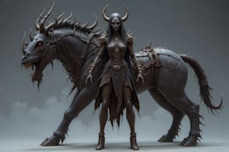 do fantasy horror and fantasy horror character
