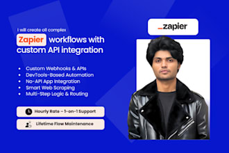 implement complex zapier workflows with personalized API