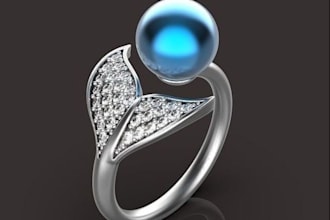model 3d jewelry design, 3d cad jewelry, 3d model, 3d jewelry for 3d printing