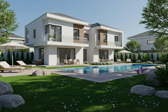 design backyard pool landscapes with 3d visualization