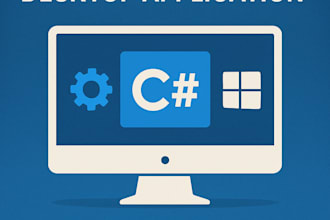 create a custom c sharp windows desktop application