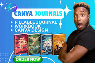 canva ebook lead magnet journal workbook kdp design layout