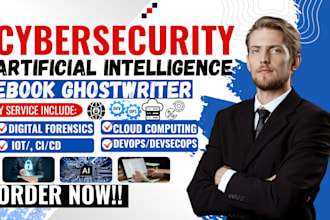 ghostwrite cybersecurity ebook, ai, devops article cloud computing ebook writer
