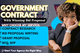 do government contract research, bid proposal, rfp, rfq