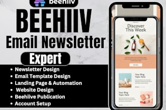 setup beehiiv account, beehive landing page beehiiv newsletter template design