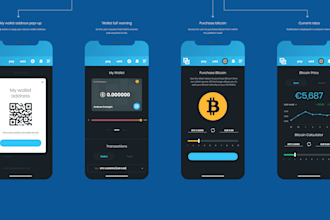 develop crypto tracking app, wallet tracker, coin tracker app, wallet finder bot