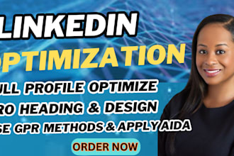 fully upgrade your linkedin profile with organic followers