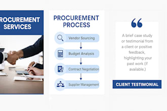 manage your procurement process and vendor sourcing