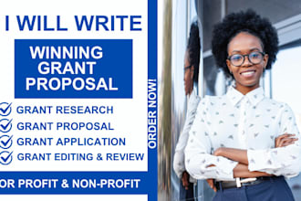 write winning grant proposal, grant research, grant application, business plan