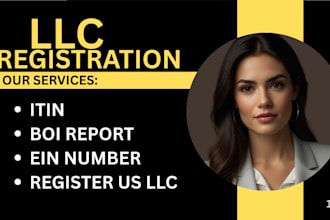 register US llc, itin, ein, llc registration, and boi report