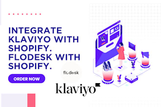 integrate klaviyo with shopify, flodesk with shopify store to increase sales
