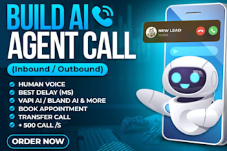 develop vapi ai calling agent, ai voice agent, sdr agent, ai automation voice