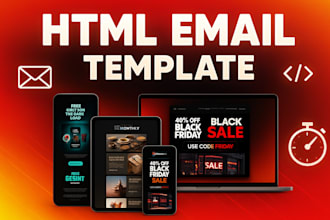 html email template design on stripo, brevo, mailerlite, outlook email, beehive