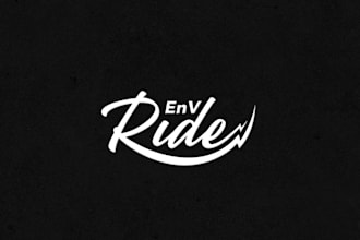 design for electric bike scooter or surfer vehicle company logo