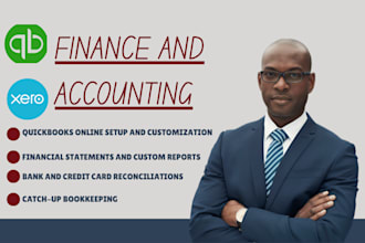 setup, catch up and do your bookkeeping in quickbooks online