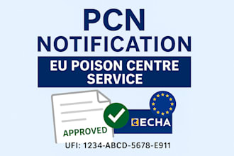submit pcn notifications for chemicals, mixtures, and candles