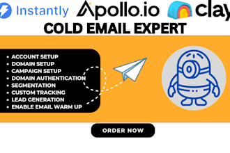 build a fully automated cold email system with clay, and instantly ai