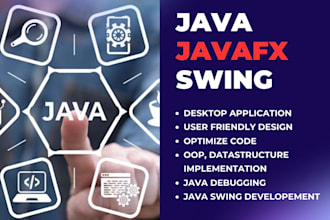do java console, oop, swing, and javafx programming projects