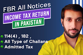 reply to all your notices with fbr in pakistan
