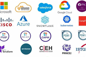 assist you in pmp AWS istbq microsoft salesforce comptia scrum certification