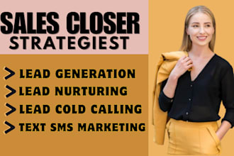 salesperson sales agent high ticket sales closer sales representative sales lead
