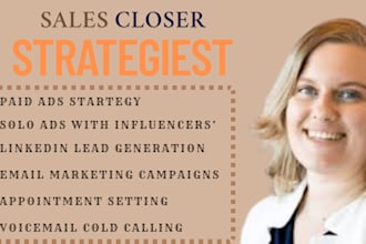 salesperson sales agent high ticket sales closer sales representative sales lead