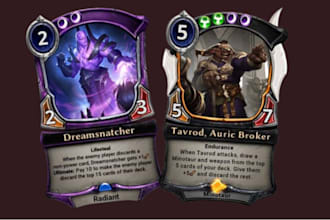 do card game design, playing card game template design, trading card ttrpg