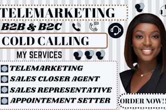 do b2b telemarketing real estate cold caliing sales closer agent set appointment