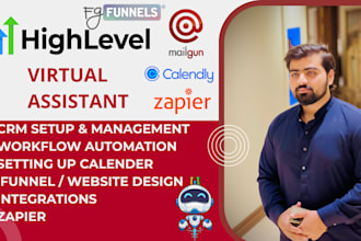 your ghl virtual assistant for funnel ,workflow, automation and  account setup