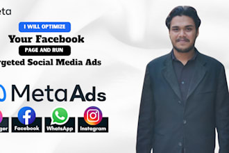 optimize your facebook and run targeted social media ads