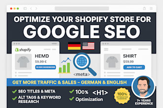 seo optimized german polish shopify store home decor website using shopify