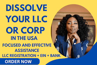 dissolve,terminate your US llc or corporation with the state